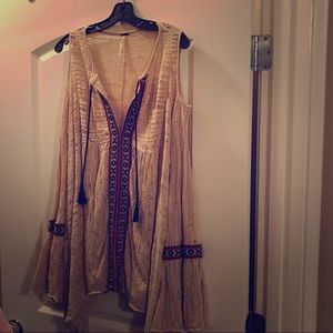 Free People Cold Shoulder Tunic